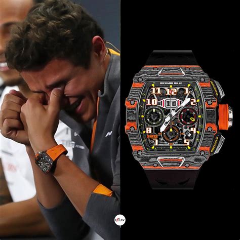 lando norris wristwatch.